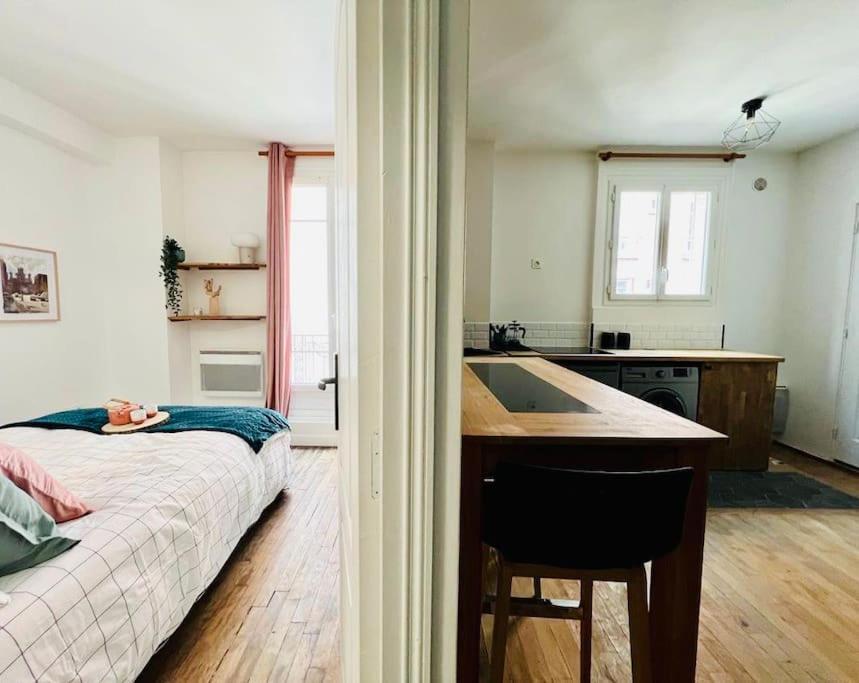 Joli Appartement A 15Min Des Champs Elysee Saint-Ouen  Exteriér fotografie